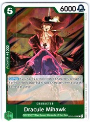 Dracule Mihawk OP10-029 Rare Royal Blood One Piece TCG