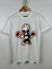 Chrome Hearts Foti Rainbow Skull White T-Shirt Size M