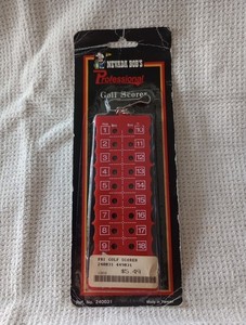 Vintage Nevada Bob's Professional Golf Scorer