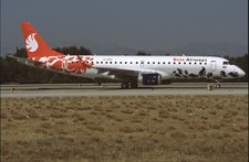 GH07 Original aircraft slide/Dia   Buta Airways E190 VP-BRU