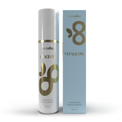VitaGlow Deep Hydrating Skin Moisturizer|Ceramides|Blue Lotus|Sea Algae|LiveGood