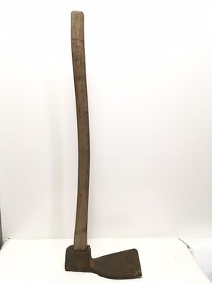 Vintage WARWOOD ALLOY Railroad Track Adze, 4-7/8  Cutting Edge, 31-1/2 , Handle