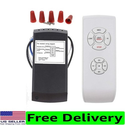 Remote Control for Ceiling Fans - Compatible with Hunter & Honeywell Lights