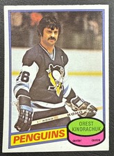 1980-81 O-Pee-Chee OPC Hockey - #292 Orest Kindrachuk - Pittsburgh Penguins