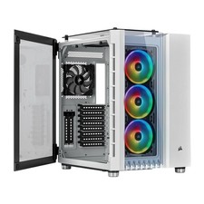 Corsair Crystal 680X RGB White ATX Mid-Tower Case Tempered Glass