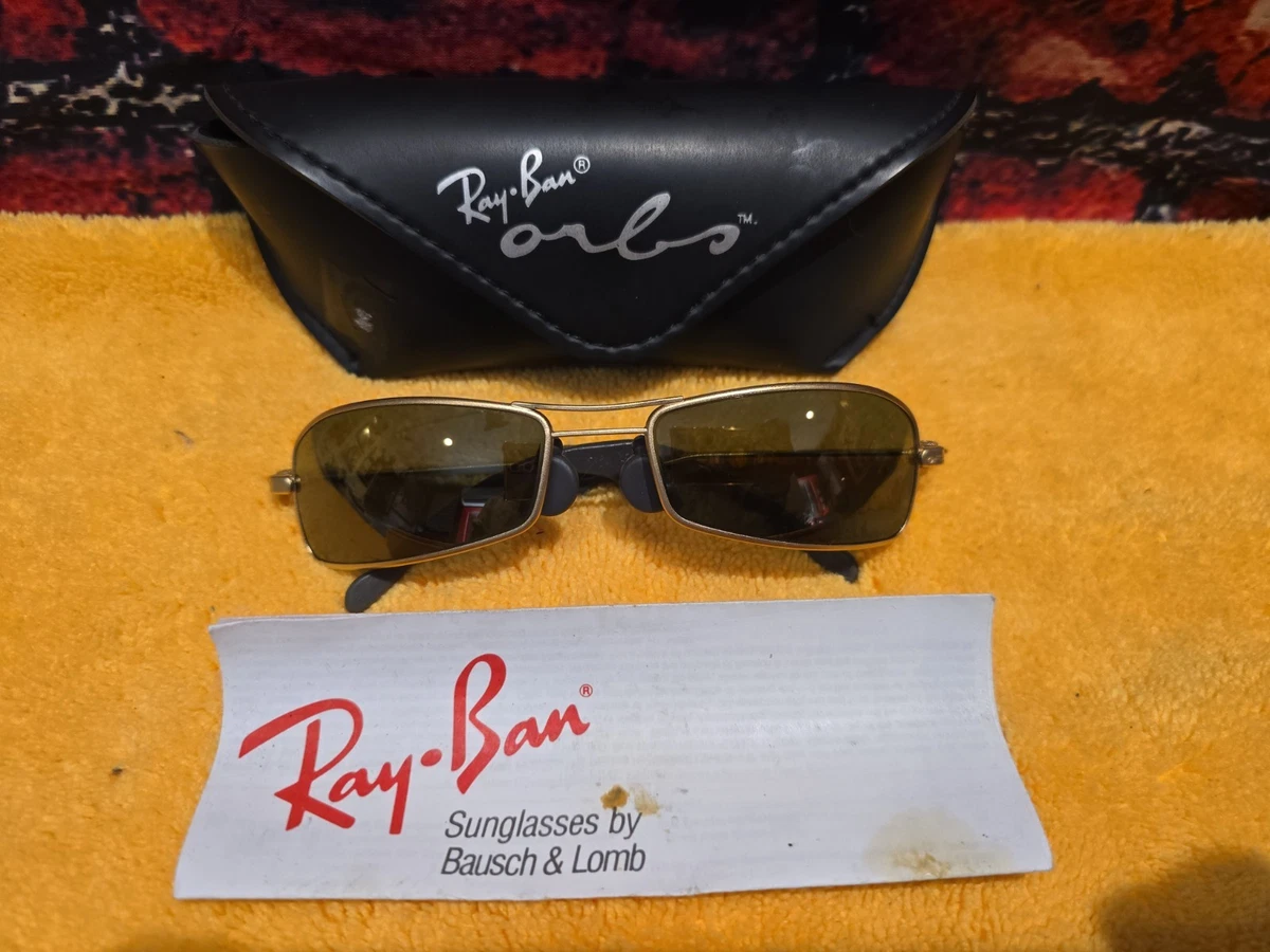 Ray-Ban Gold Gold Vintage Sunglasses for sale | eBay