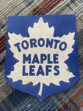 1934-43 NHL HOCKEY BEE HIVE TEAM SHIELD TORONTO MAPLE LEAFS PREMIUM AHL OHL WHA
