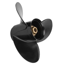 MARKGOO Prop 10-3/8x11 RH 10 Tooth Spline w/ Hub for Mercury Black Max 48-19638A