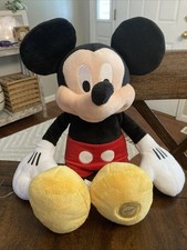 Mickey Mouse Plush Exclusive Authentic Original Stuffed Animal 17" Disney Store