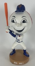 MR. MET NEW YORK METS JF SPORTS MARKETING BOBBLEHEAD *REPLACEMENT BAT*
