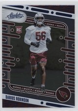 2024 Panini Absolute Rookies Purple Darius Robinson #127 1eh5