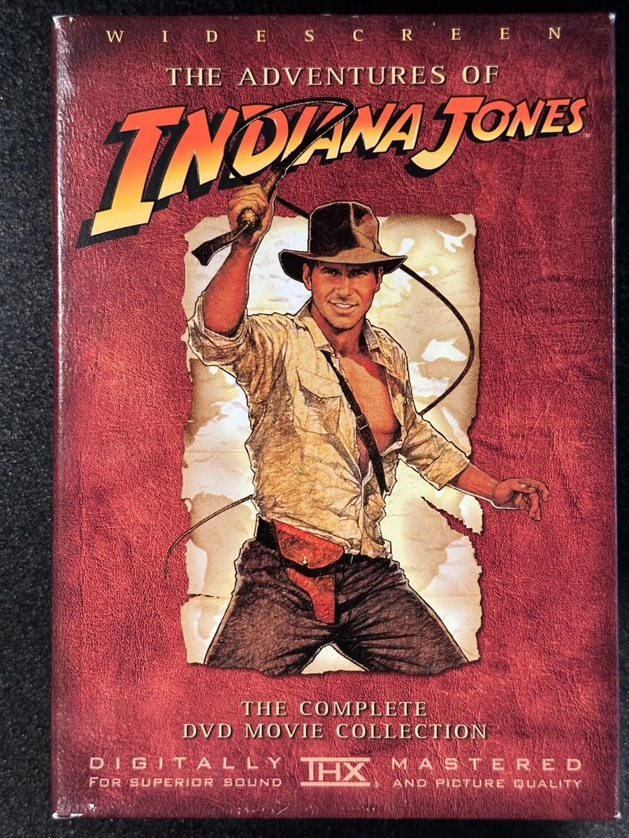 Indiana Jones Complete Series Box Set DVDs & Blu-ray Discs for