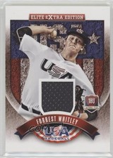 2015 Elite Extra Edition USA Baseball 18U Game Jerseys Forrest Whitley #1 1k5