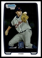 Jacob Thompson 2012 Bowman Draft Picks & Prospects #BDPP38 Tigers MLB READ
