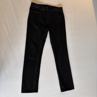 Marcelo Burlon County of Milan Jeans W30 Black Denim Graphic Designer