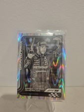 2025 Topps Chrome F1 LEWIS HAMILTON Driver Of The Day Black White Raywave #143