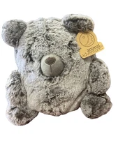 Animal adventure stuffed Plush Bear Opens Into Blanket 26”X 30” Super Soft 2in1