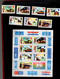 Antigua sc#334 40 #340a Souvenir Sheet (1974) Complete MNH