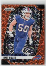 2024 Panini Prizm #33 Matt Milano Lazer