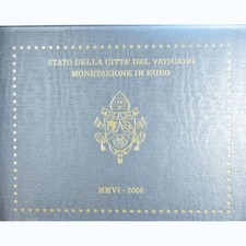 [#1065017] Vatican, 1 Cent to 2 Euro, euro set, 2006, Rome, Benoit XVI, MS