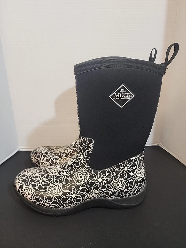 Botas negras impermeables para mujer The Original Muck Arctic Adventure Gorpcore 9 Foto 2 de 4