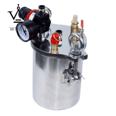 #ad #ad 1L Pneumatic Pressure Tank Dispenser Pressure Tank 304 Stainless Steel Barrel $203.03