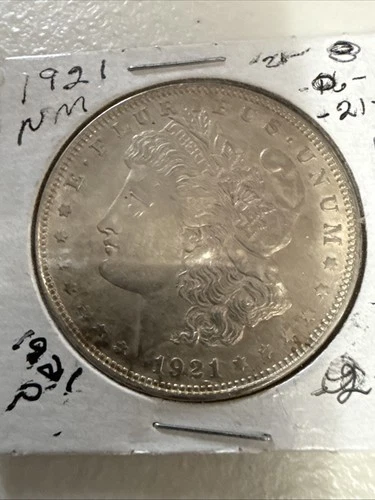 1921 Morgan Silver Dollar In XF Condition