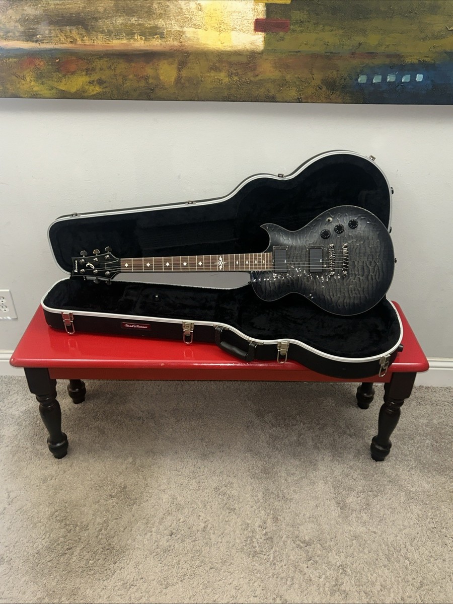 Ibanez IBZ-LZ Alligator Top Trans Black Burst With Road Runner