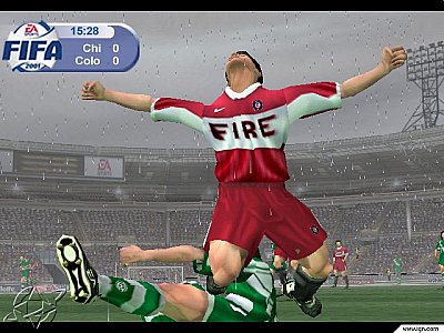 FIFA 2001: Major League Soccer (Sony PlayStation 2, 2000)