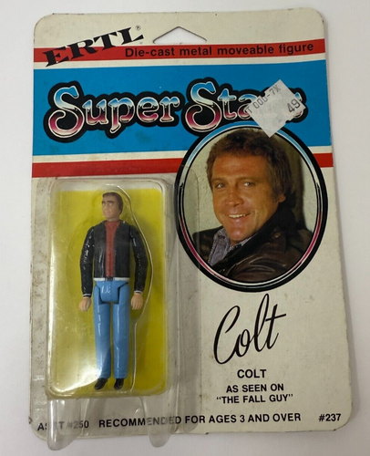 1982 Ertl Super Stars Colt As Seen On The Fall Guy Action Figure 237 - New - Picture 5 of 10