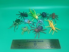 Insect Bug Ant Beetle Spider Cockroach Grasshopper Tarantula Toy Mini Figure Lot