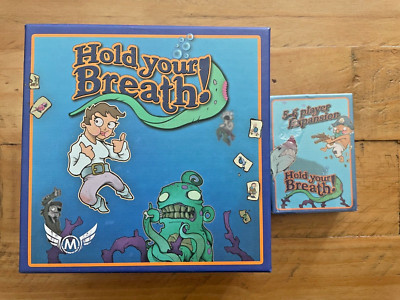 Hold Your Breath - Mayday Games (Original versiegelt) PLUS 5-6 Erweiterung