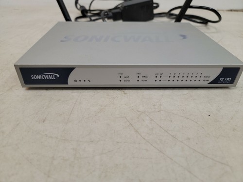 SonicWall Model TZ190 Firewall Wireless Security Appliance - Picture 2 of 4