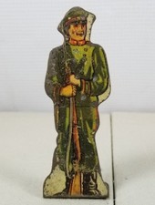 VINTAGE METAL RUSSIAN INFANTRY TOY PROP MARX TOYS MADE IN USA 13. 41G