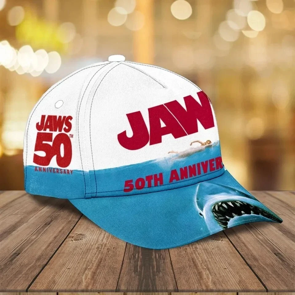 Personalized Jaws 50th Anniversary Unisex Classic Cap Adults Hat Lovers Gift
