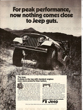 1972 Jeep Vintage Magazine Ad Jeep Guts 1972 Jeep Vintage Magazine Ad Jeep Guts
