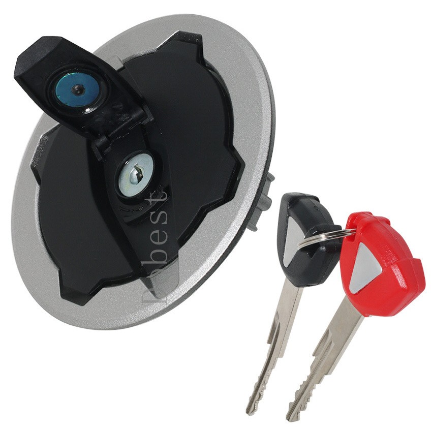 For Kawasaki Fuel Gas Tank Cap Cover Keys ZX1000 Ninja 1000
