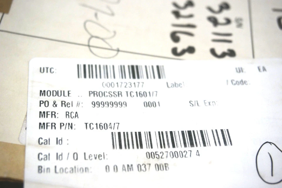 USED RCA TC1604/7 PROCESSOR MODULE TC16047 - Image 3 of 3