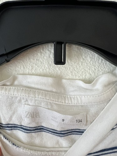 Zara Boy striped T Shirt size 7 - Picture 2 of 5