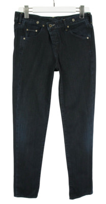 Lee 101 B Gold Label Herrenjeans W27 L30 Slim Fit Knopf Fly Dunkelblau