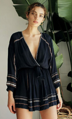 free people delilah embroidered wrap dress NWOT Free People Delilah Embroidered Wrap Dress Size S