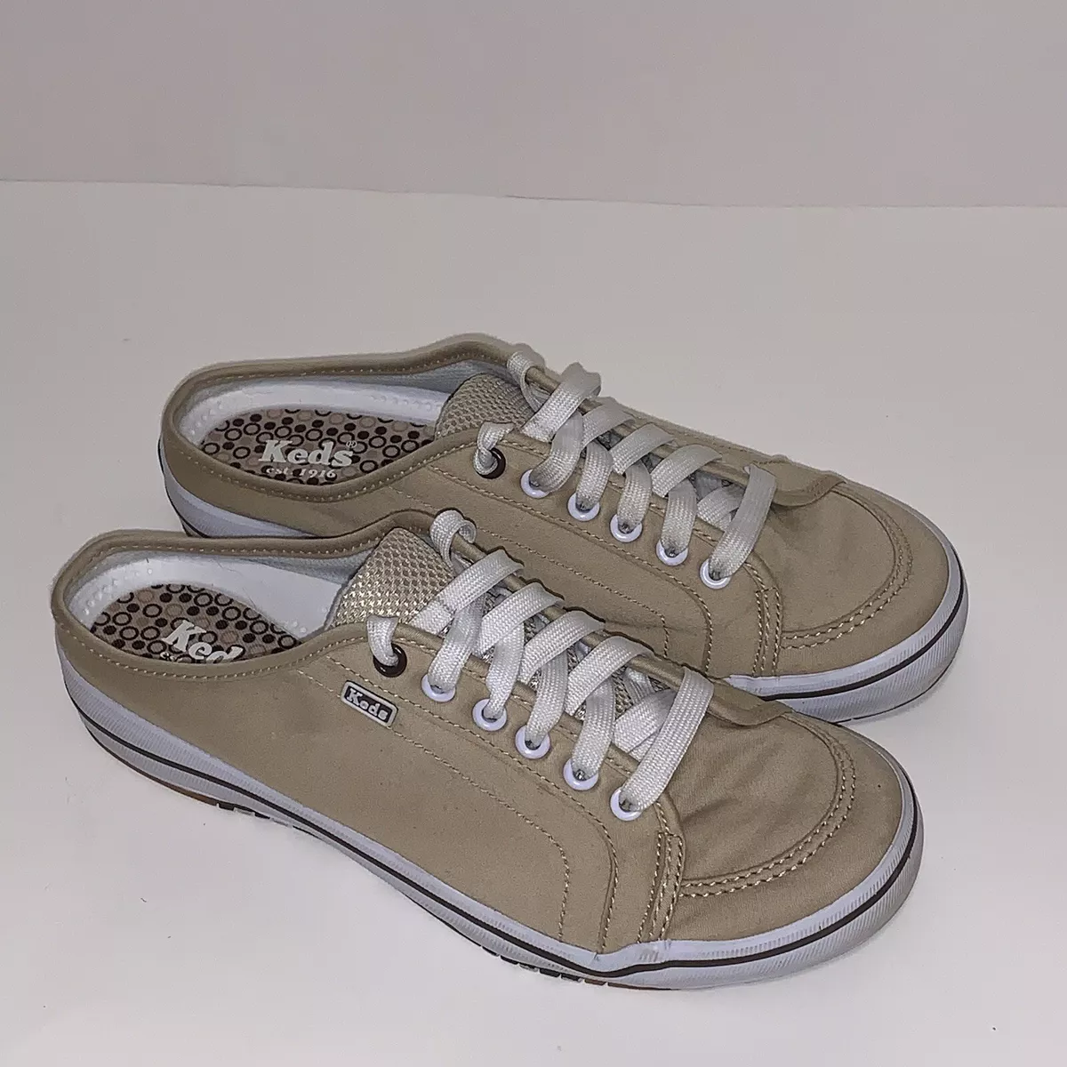 Keds lace slip best sale on