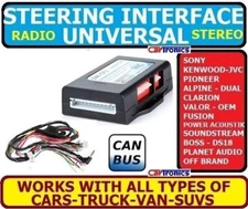 CAR STEREO RADIO STEERING WHEEL CONTROL RETENTION INTERFACE ADAPTER UNIVERSAL