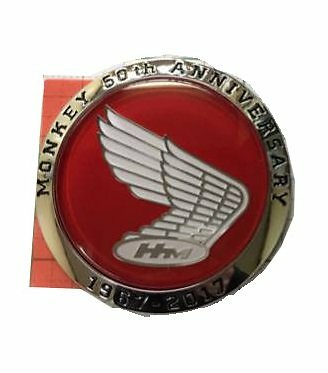 HONDA Official Monkey 50th anniv. Model Z50 WING Tank Emblem/Tank