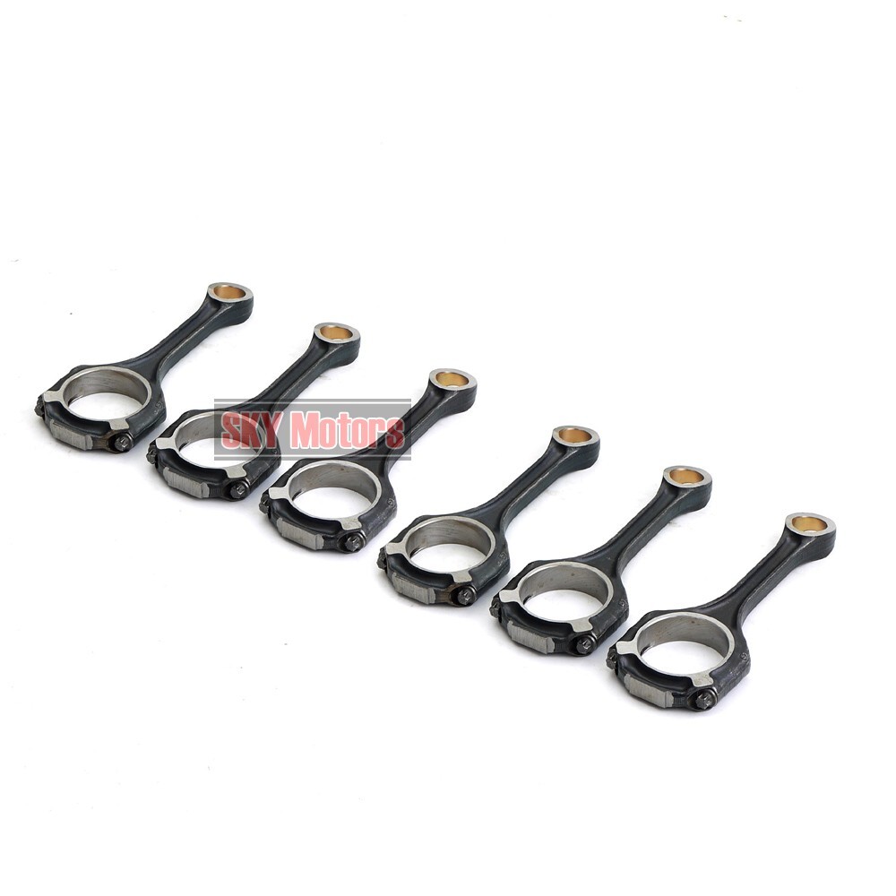 6pcs Con rod Connecting Rod 22mm For Mercedes-Benz C350 W204 W211 M272 ...