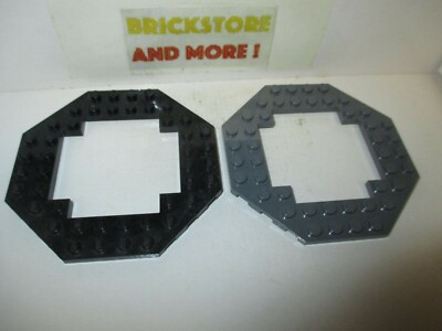 Lego - Platte Platte 10x10 achteckig offene Mitte 6063 - Farbe & Menge wählbar