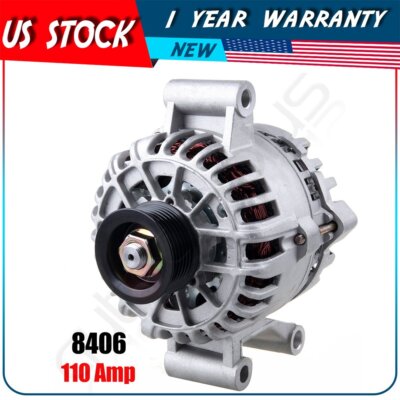 Alternator For Ford Focus 2.0L 2.3 2.3L L4 2005 2006 2007 8406 5S4T-10300-AB