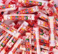 Smarties Candy Rolls - Individually Wrapped - Fresh Bulk Candy - Choose Sizes