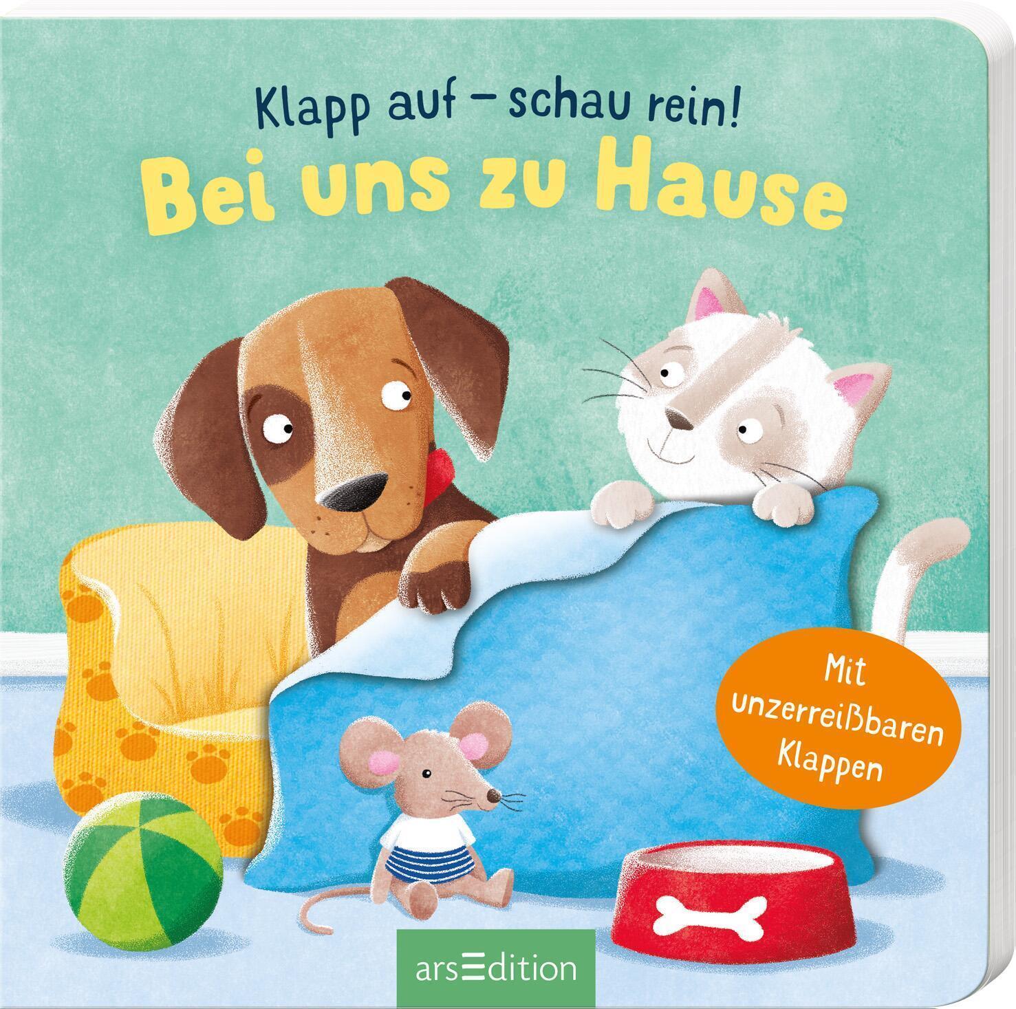 Thumbnail - Klapp Auf - Schau Rein: Bei Uns Zu Hause Mit Unzerreißbaren Klappen