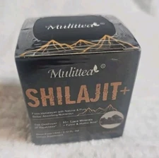 Mulittea Shilajit 600mg 2.12 Fl Oz Resin Form 60g Sealed